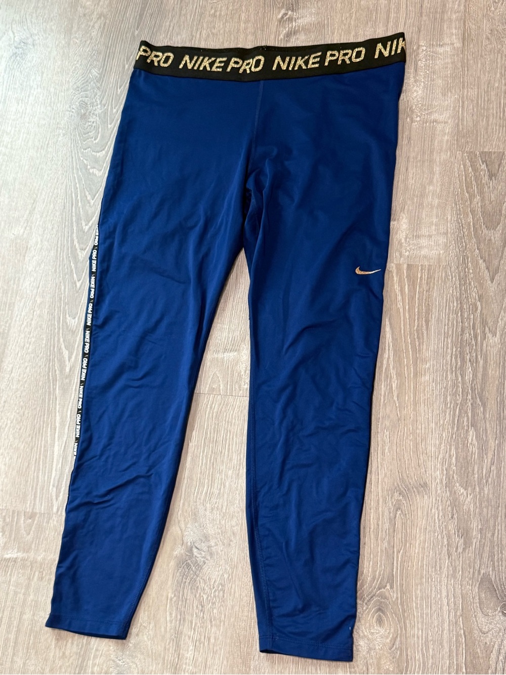 Nike Pro Dri-FIT Blue Compression Leggings | Women’s XXL - Picture 2 of 5